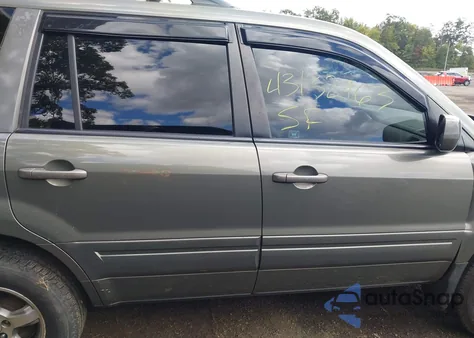 2007 Honda Pilot Ex-L из США, поврежденный, VIN 5FNYF18547B016561